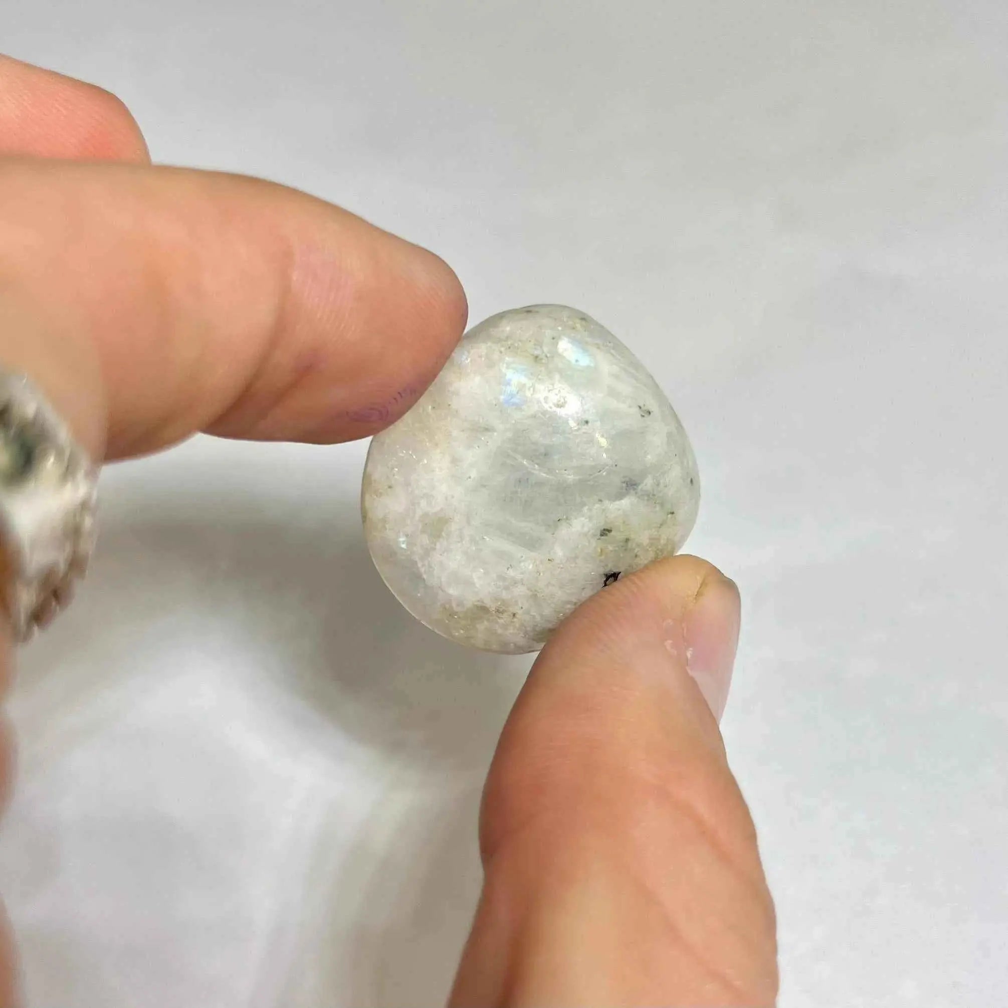 Rainbow Moonstone Tumbled Stone | Tumbled Stones | Wiccan Center