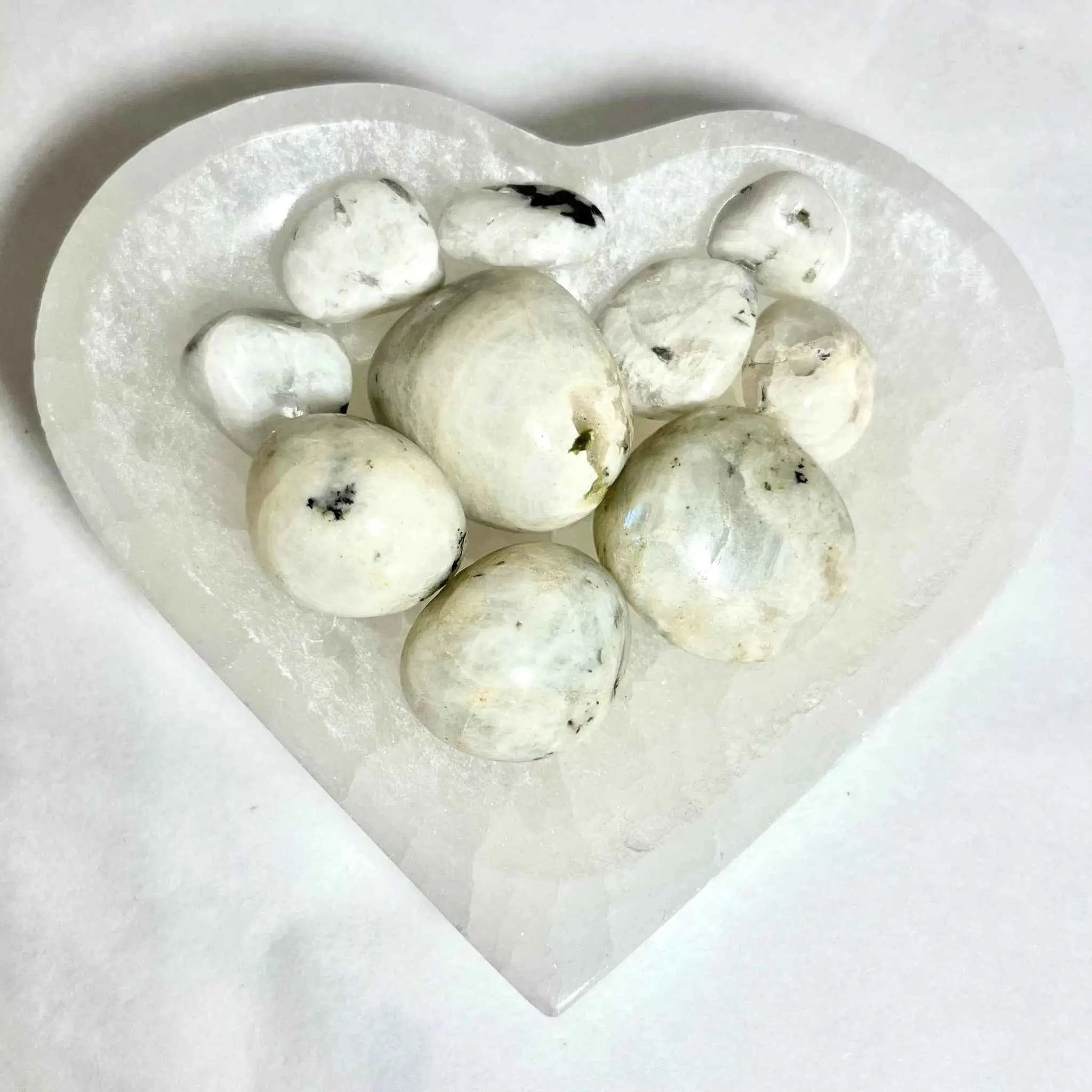 Rainbow Moonstone Tumbled Stone | Tumbled Stones | Wiccan Center
