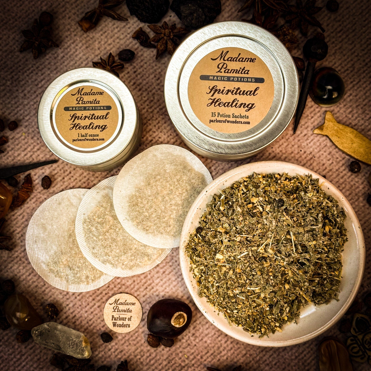 Spiritual Healing Potion Spell Kit | | Wiccan Center