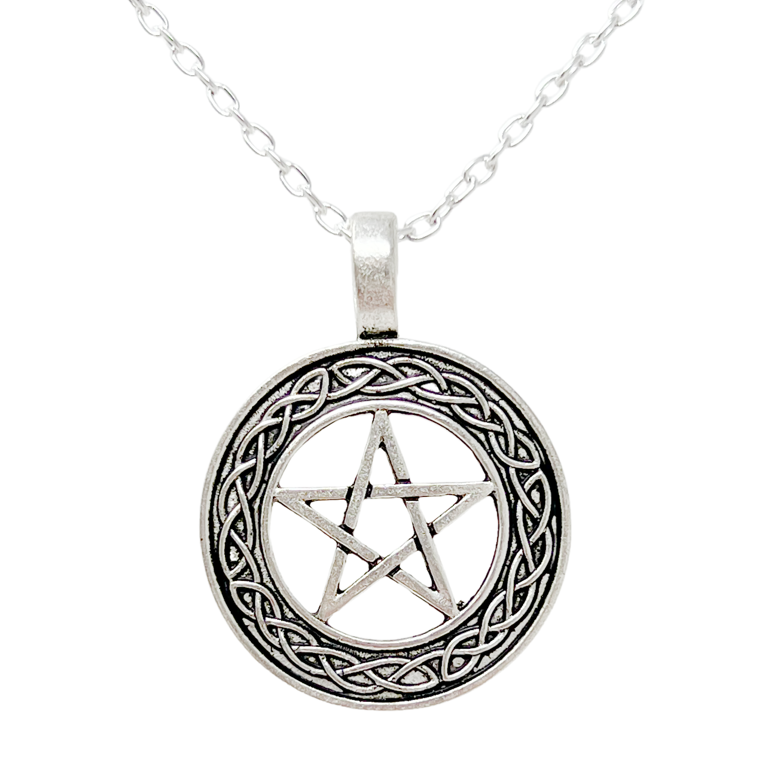 Celtic protection star necklace | necklace | Wiccan Center