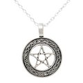 Celtic protection star necklace | necklace | Wiccan Center