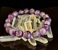 Natural Amethyst Healing Bracelet – 8mm, 10mm, or 12mm Beads | | Wiccan Center