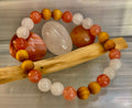 White Witch Intuition & Aura Cleansing Bracelet – Palo Santo, Selenite & Smoky Quartz | | Wiccan Center