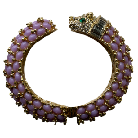 Lavender Panther Bracelet
