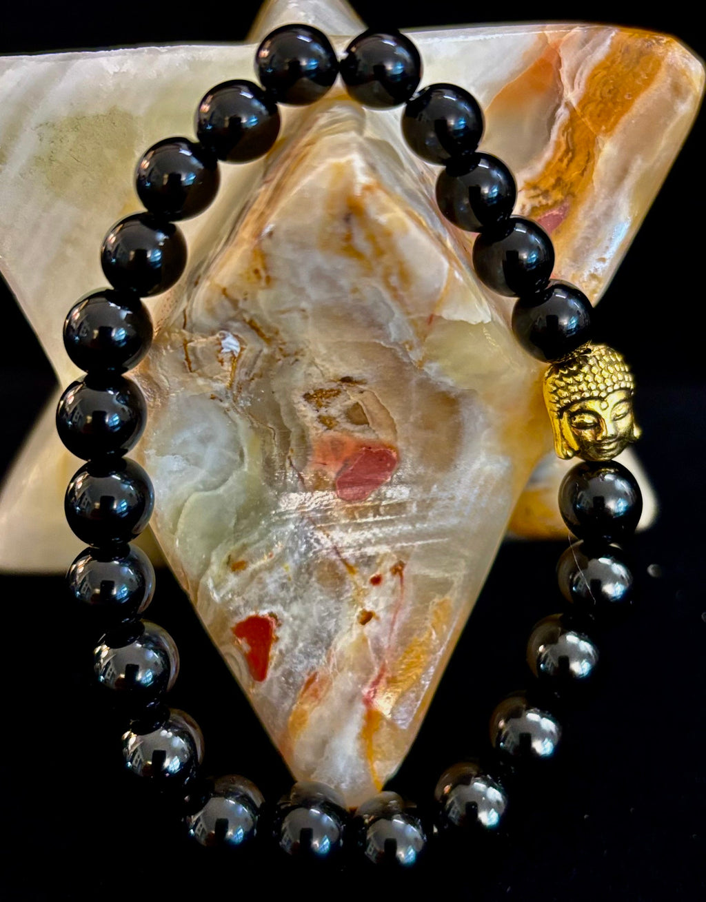 Handmade Gemstone Buddha Bracelets | | Wiccan Center
