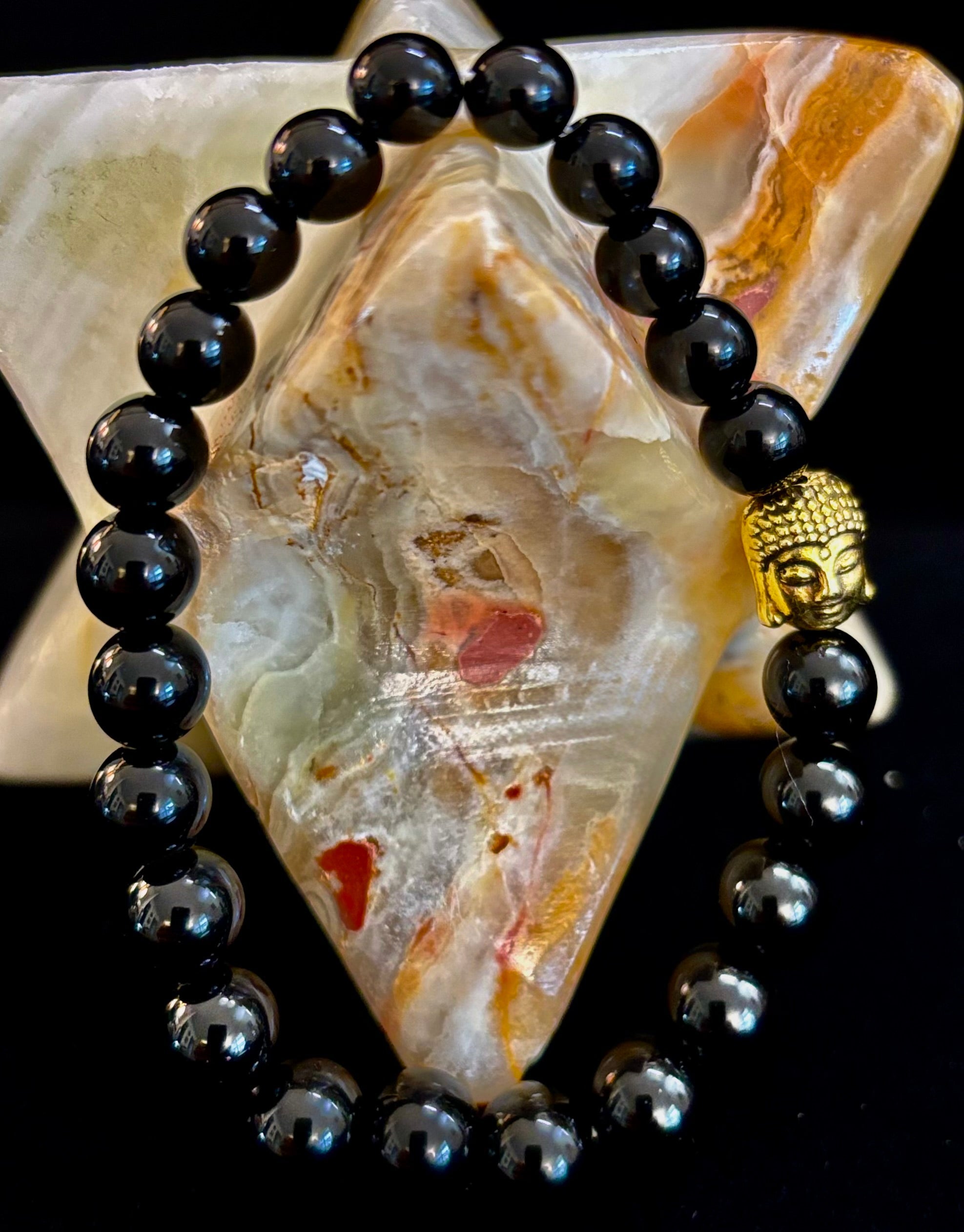 Handmade Gemstone Buddha Bracelets | | Wiccan Center