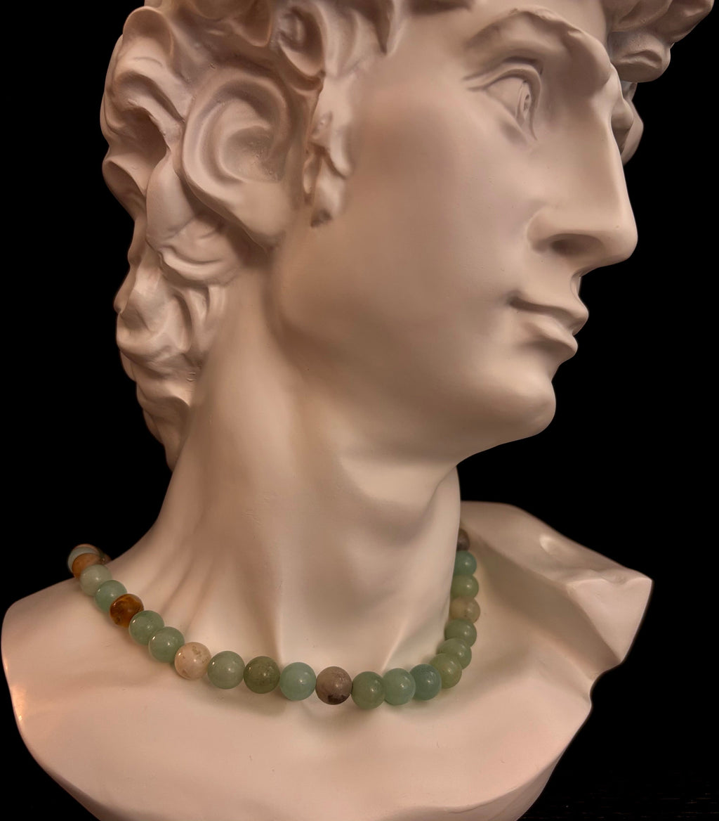 Bohemian Style Natural Stone Choker Necklaces (9 choices) | | Wiccan Center