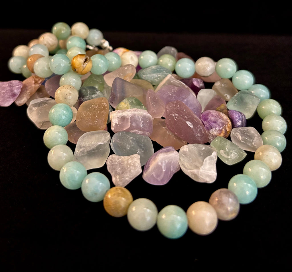 Bohemian Style Natural Stone Choker Necklaces (9 choices) | | Wiccan Center
