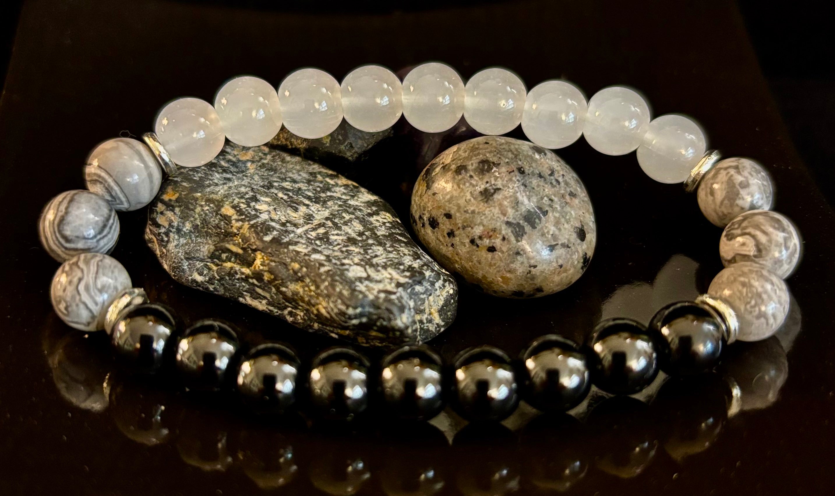 Wicked Fabulous Protection Trio Bracelet — Reiki-Infused Energy Shield | | Wiccan Center