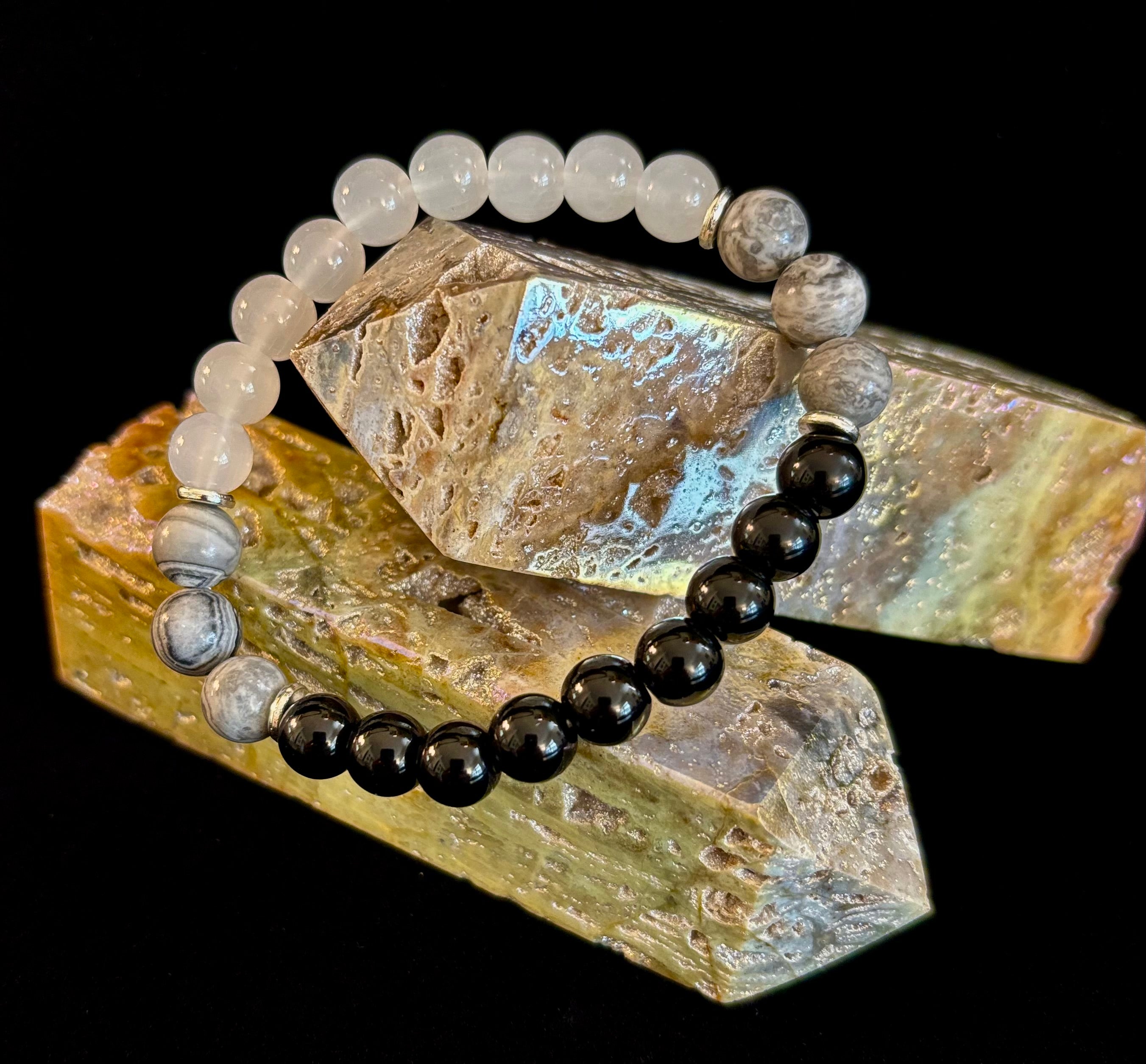 Wicked Fabulous Protection Trio Bracelet — Reiki-Infused Energy Shield | | Wiccan Center