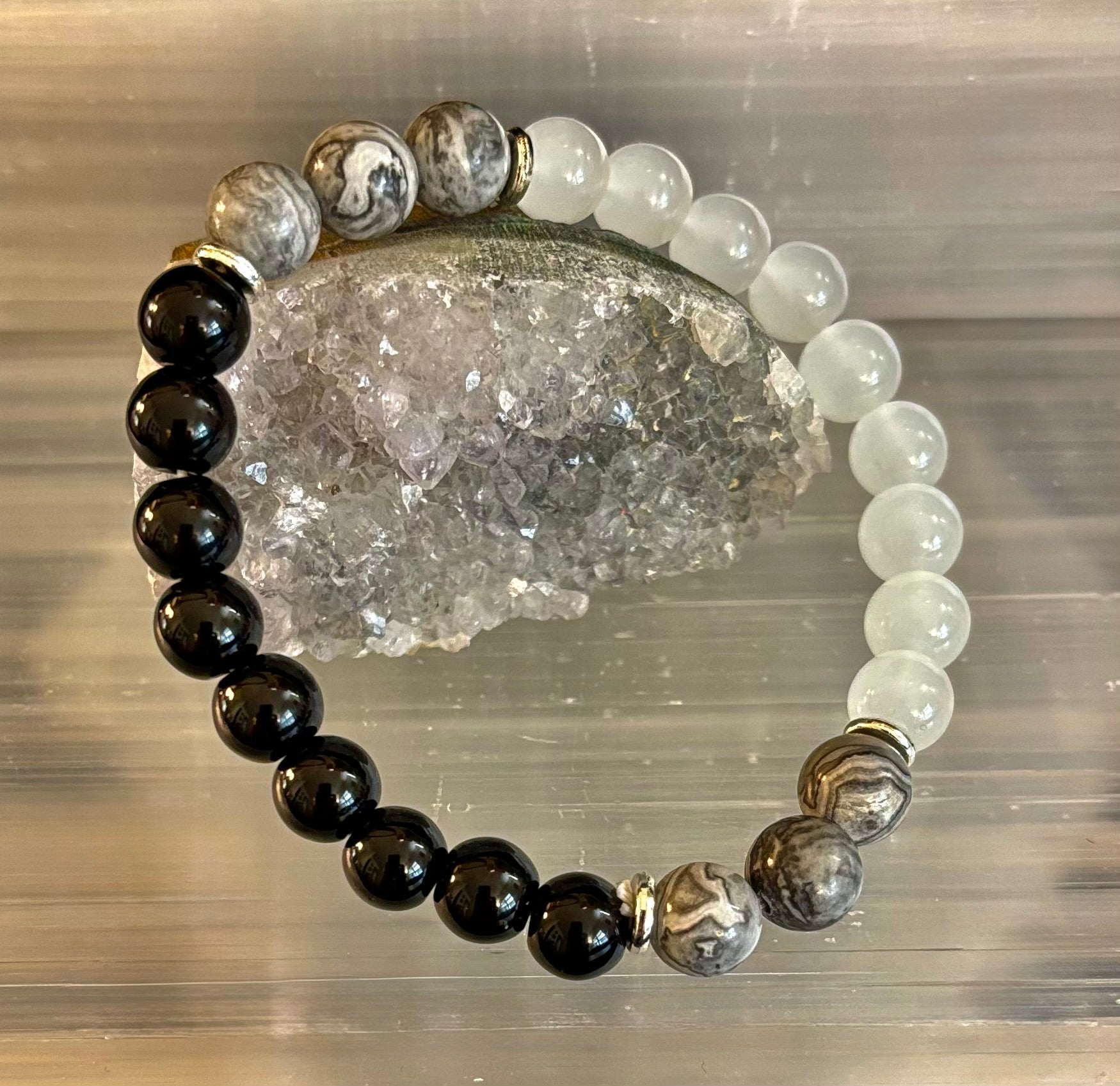 Wicked Fabulous Protection Trio Bracelet — Reiki-Infused Energy Shield | | Wiccan Center