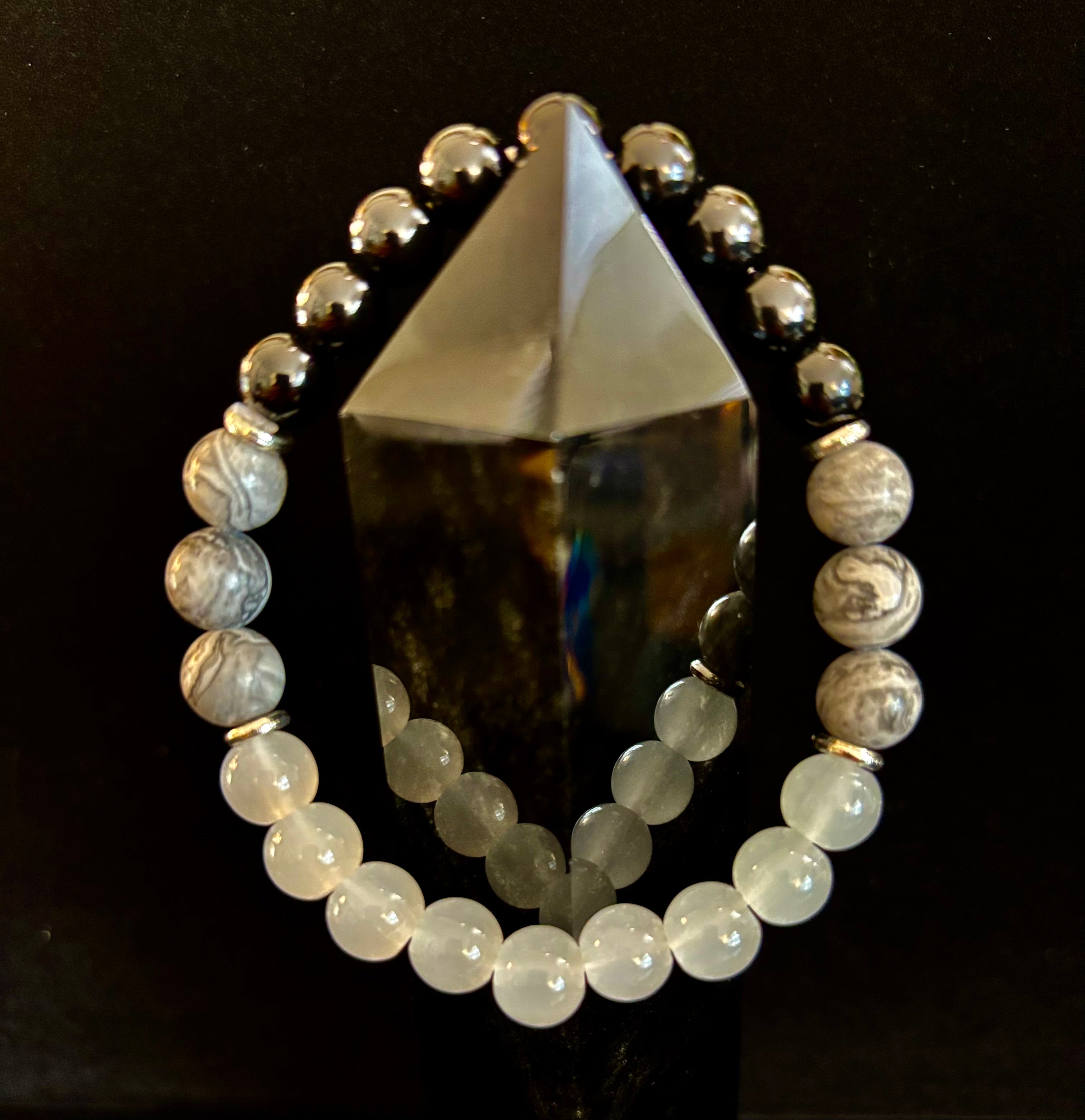Wicked Fabulous Protection Trio Bracelet — Reiki-Infused Energy Shield | | Wiccan Center
