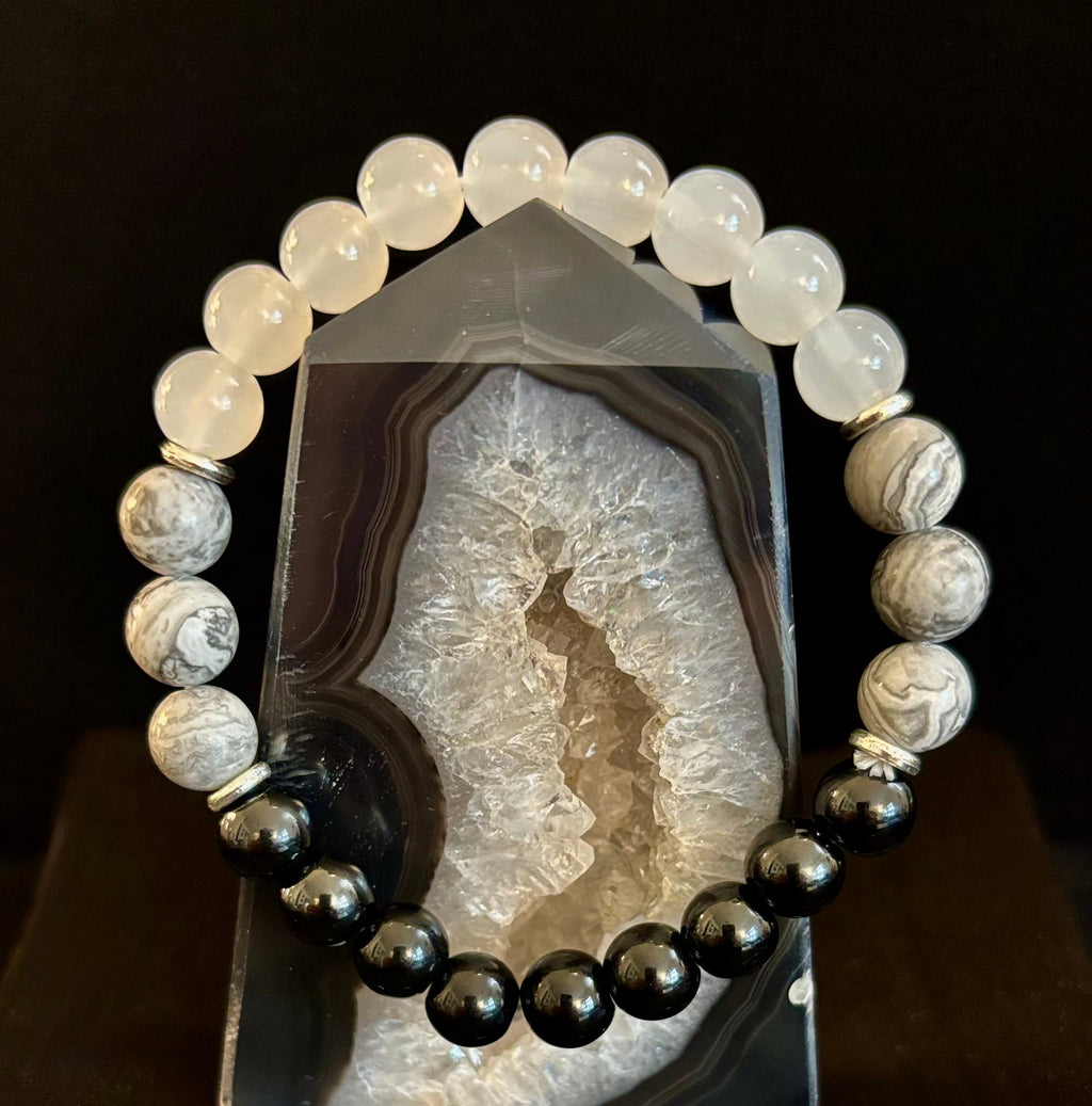 Wicked Fabulous Protection Trio Bracelet — Reiki-Infused Energy Shield | | Wiccan Center