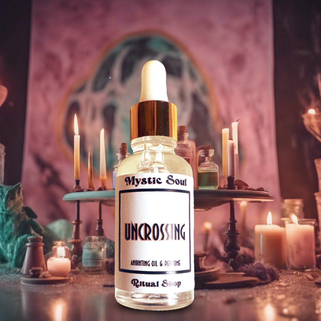 Uncrossing Ritual Oil | Ritual Oil | Wiccan Center