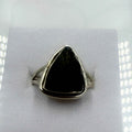 Sterling Silver Split Banded Moldavite Ring - Size 7 - Transformation, Growth & Awakening | Rings | Wiccan Center