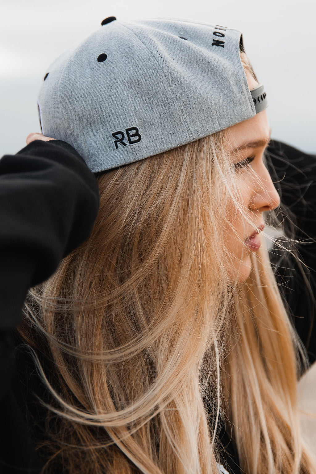 No Quarter Gray Snapback | hat | Wiccan Center