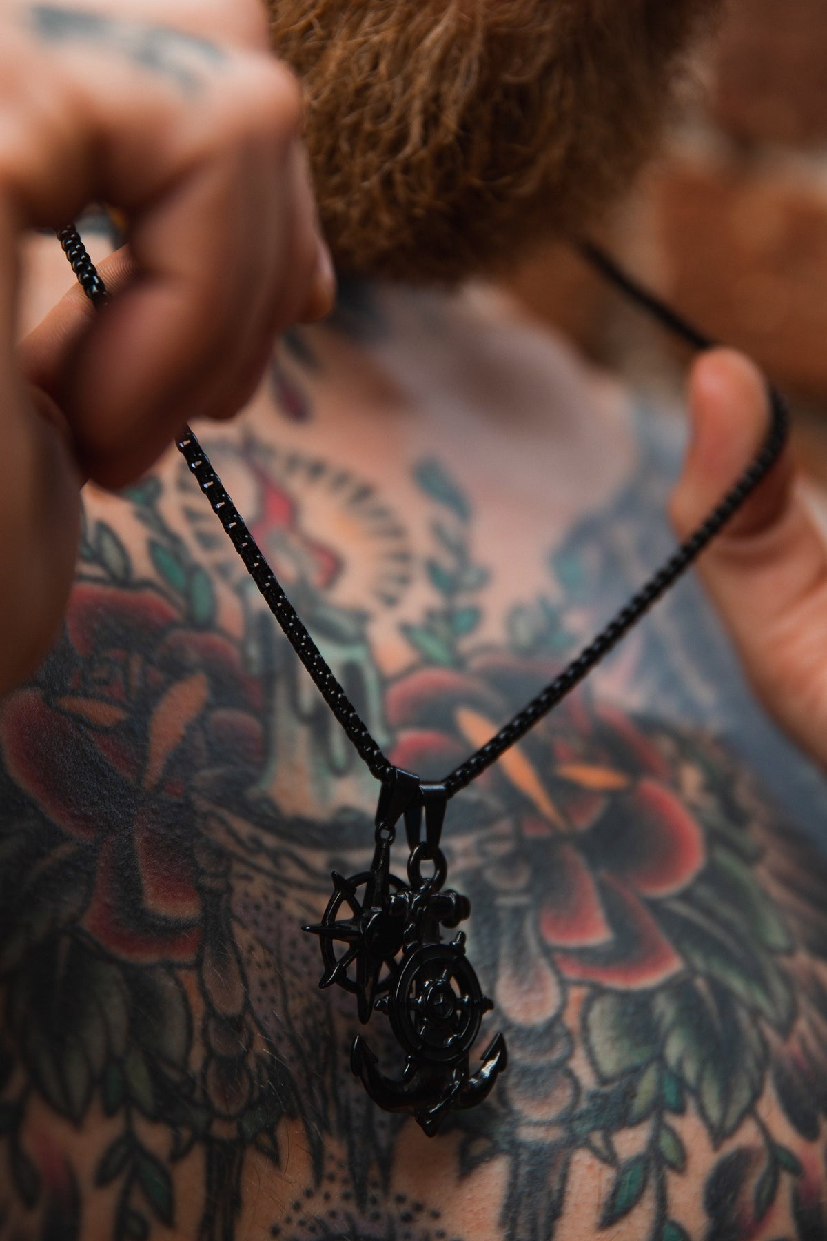 Blackout Anchors Aweigh Necklace | jewelry | Wiccan Center