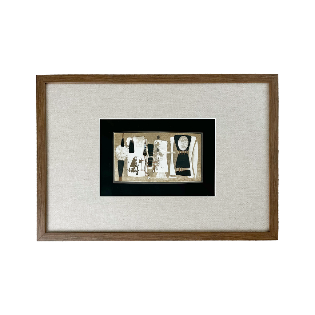 Abstract Mixed Media Paper Collage - Joe Downing