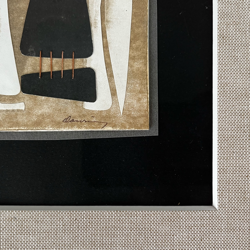 Abstract Mixed Media Paper Collage - Joe Downing
