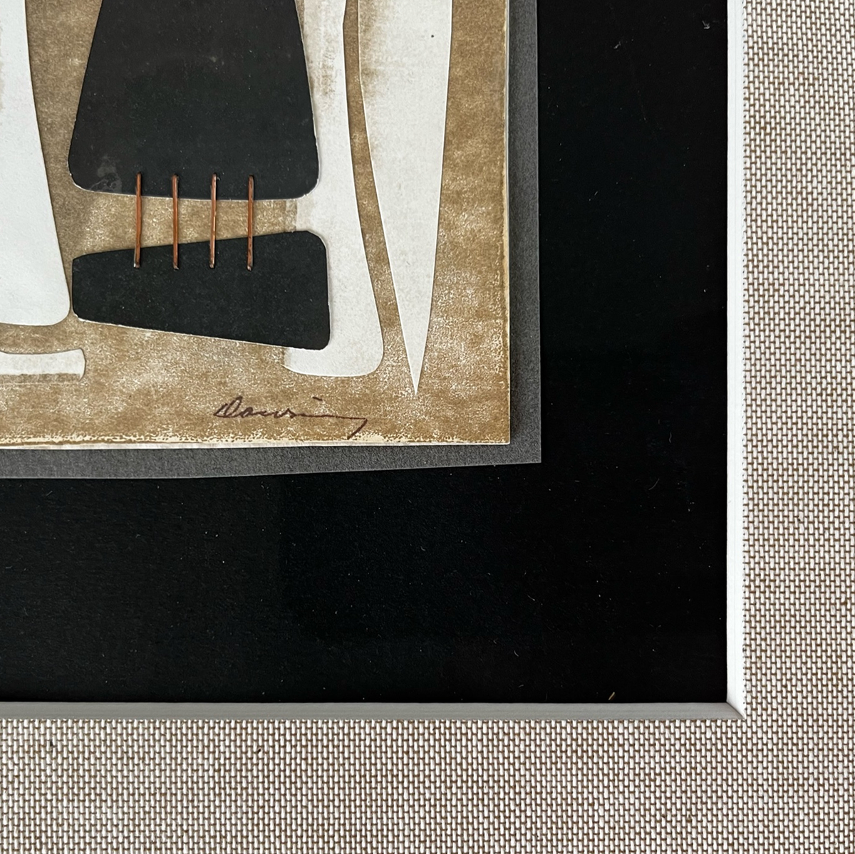 Abstract Mixed Media Paper Collage - Joe Downing