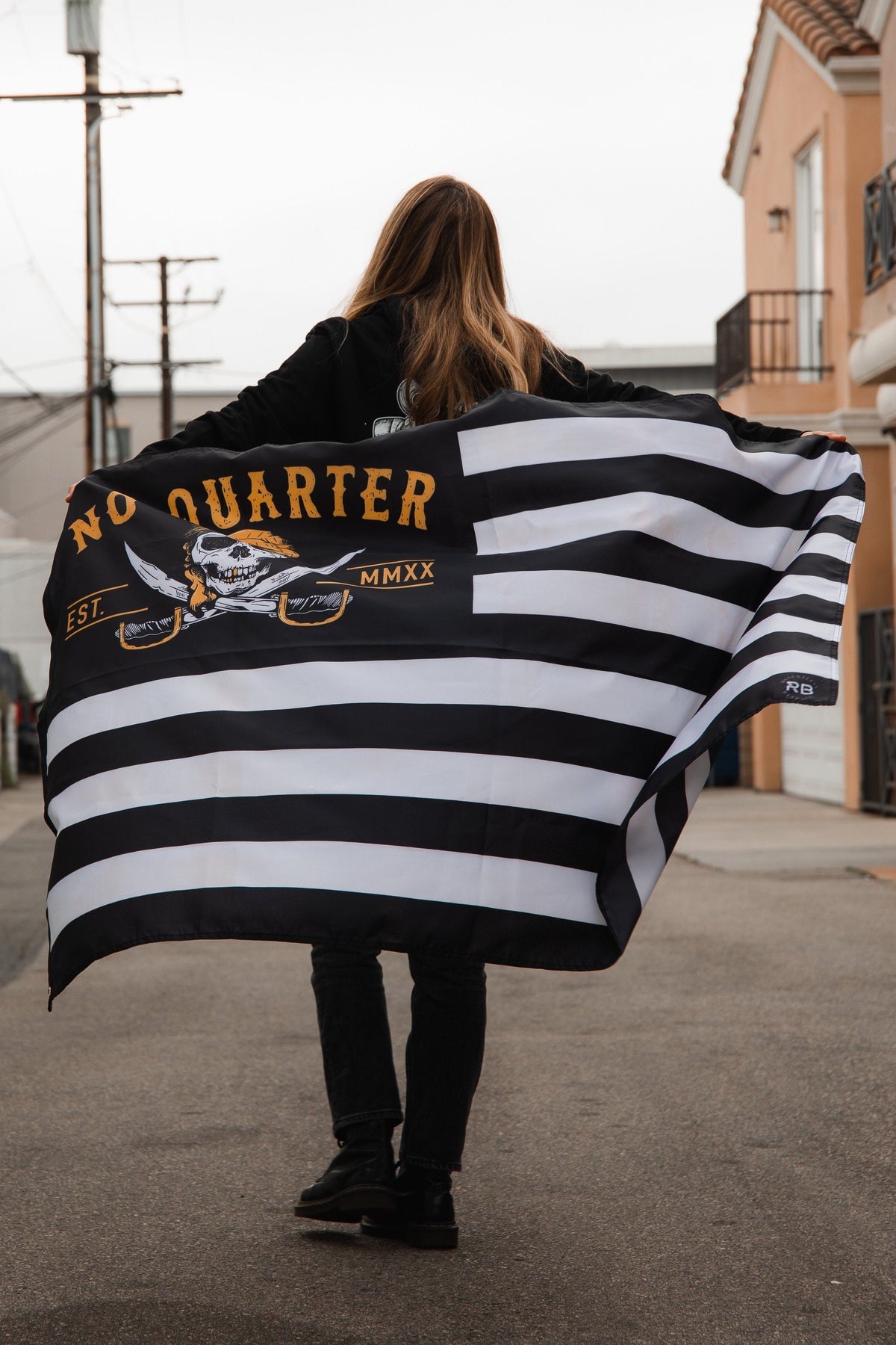 No Quarter Stripe Flag V2 | | Wiccan Center