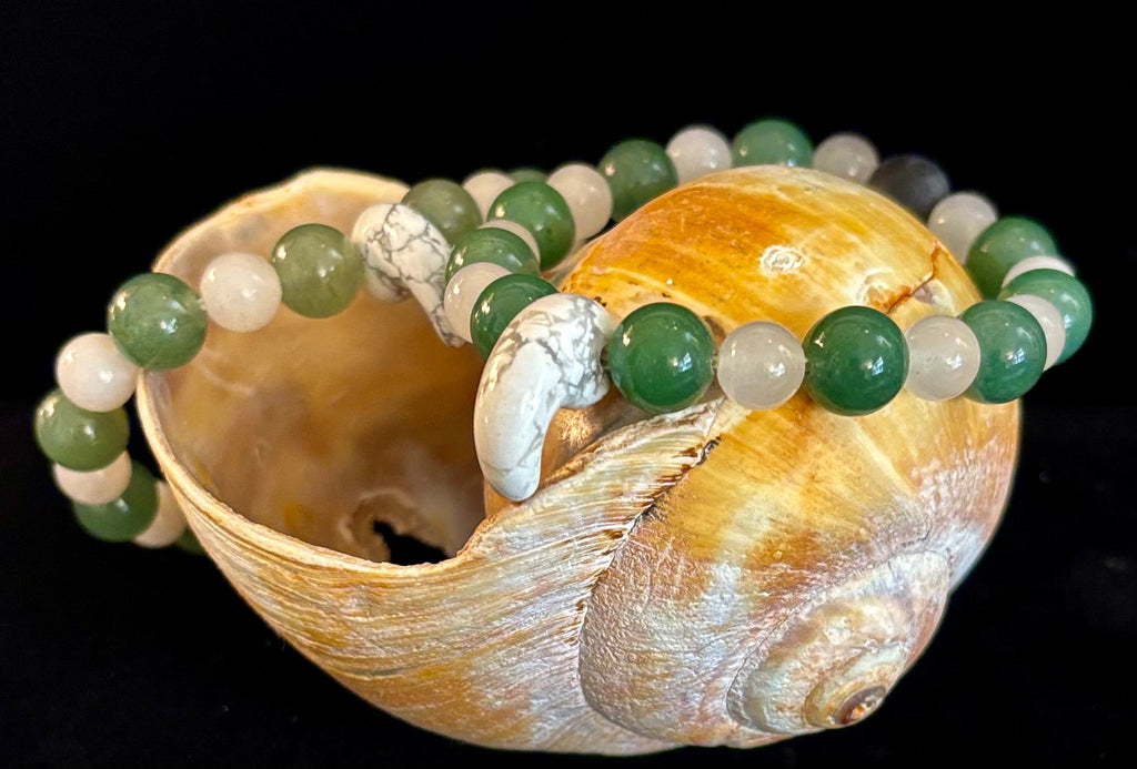 "Balance & Boldness" Natural Gemstone Bracelet – 10mm Beads | Handmade in the USA | | Wiccan Center