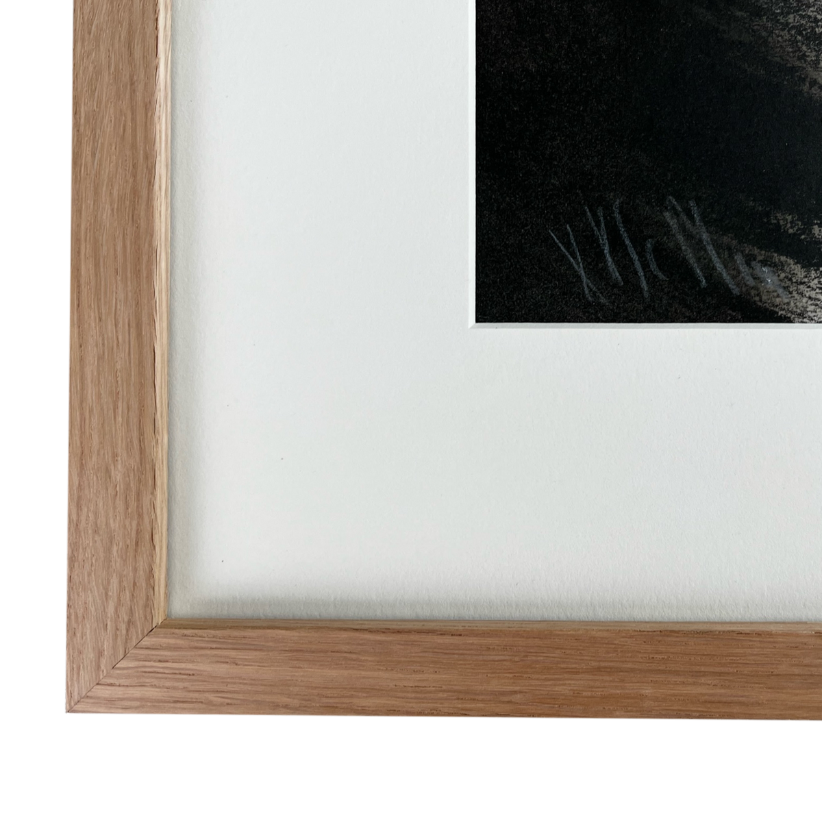Black & White Abstract Landscape
