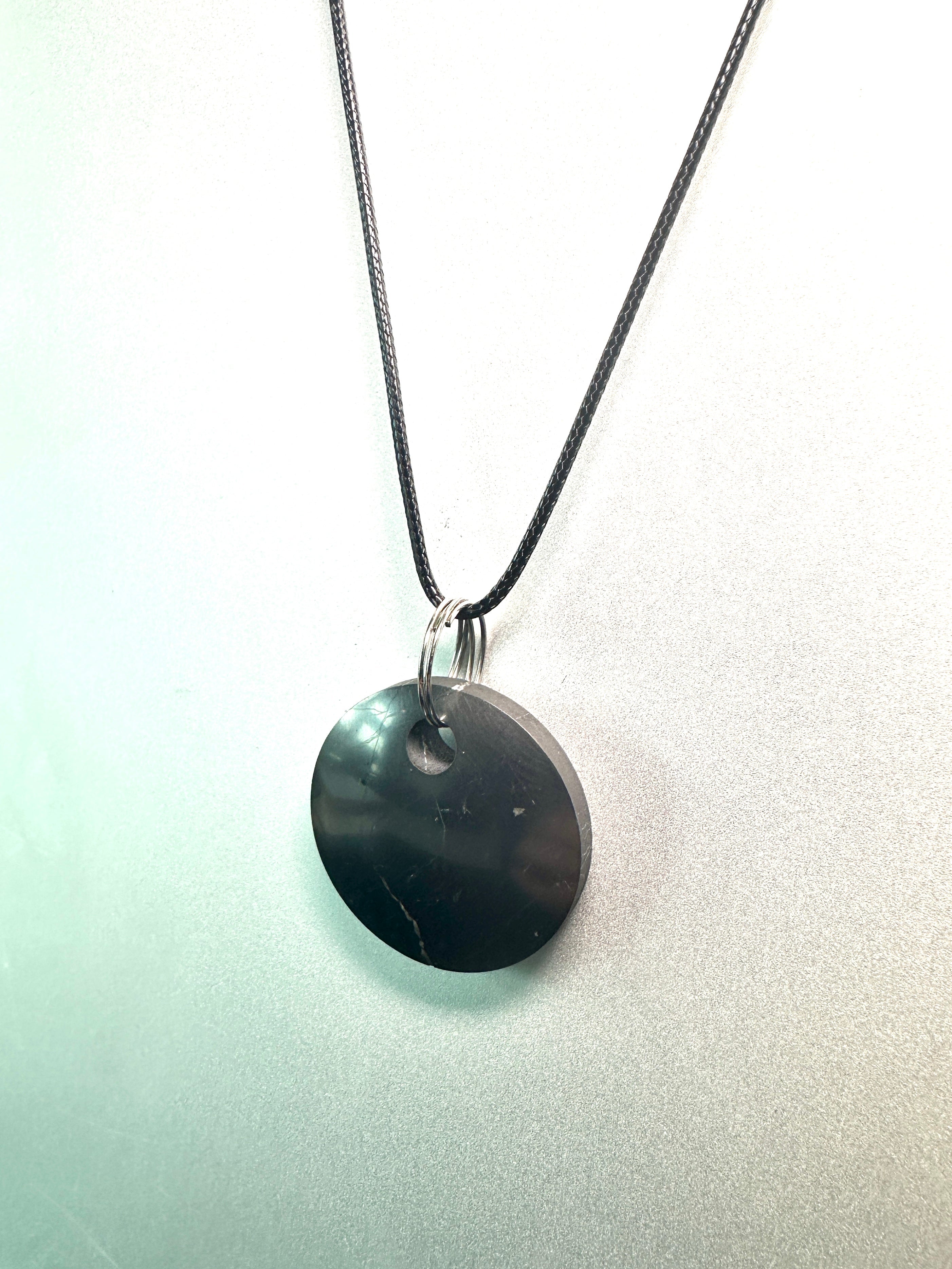 SHUNGITE PENDANTS! HURRY WHILE SUPPLIES LAST! - EMF Protection - Hand Cut Genuine Natural Shungite Pendant High Quality Black Lustrous Gemstone from Russia