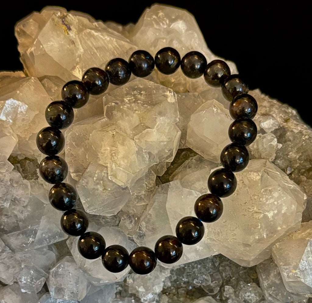 Awaken Inner Power with Natural Astrophyllite (Arfvedsonite) Bracelet | | Wiccan Center