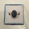 Sterling Silver Split Bead Banded Pietersite Ring - Size 9 - Grounding, Transformative & Insightful | Rings | Wiccan Center