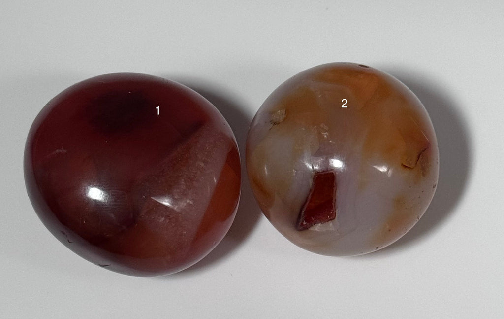 Carnelian Palm Stones | | Wiccan Center