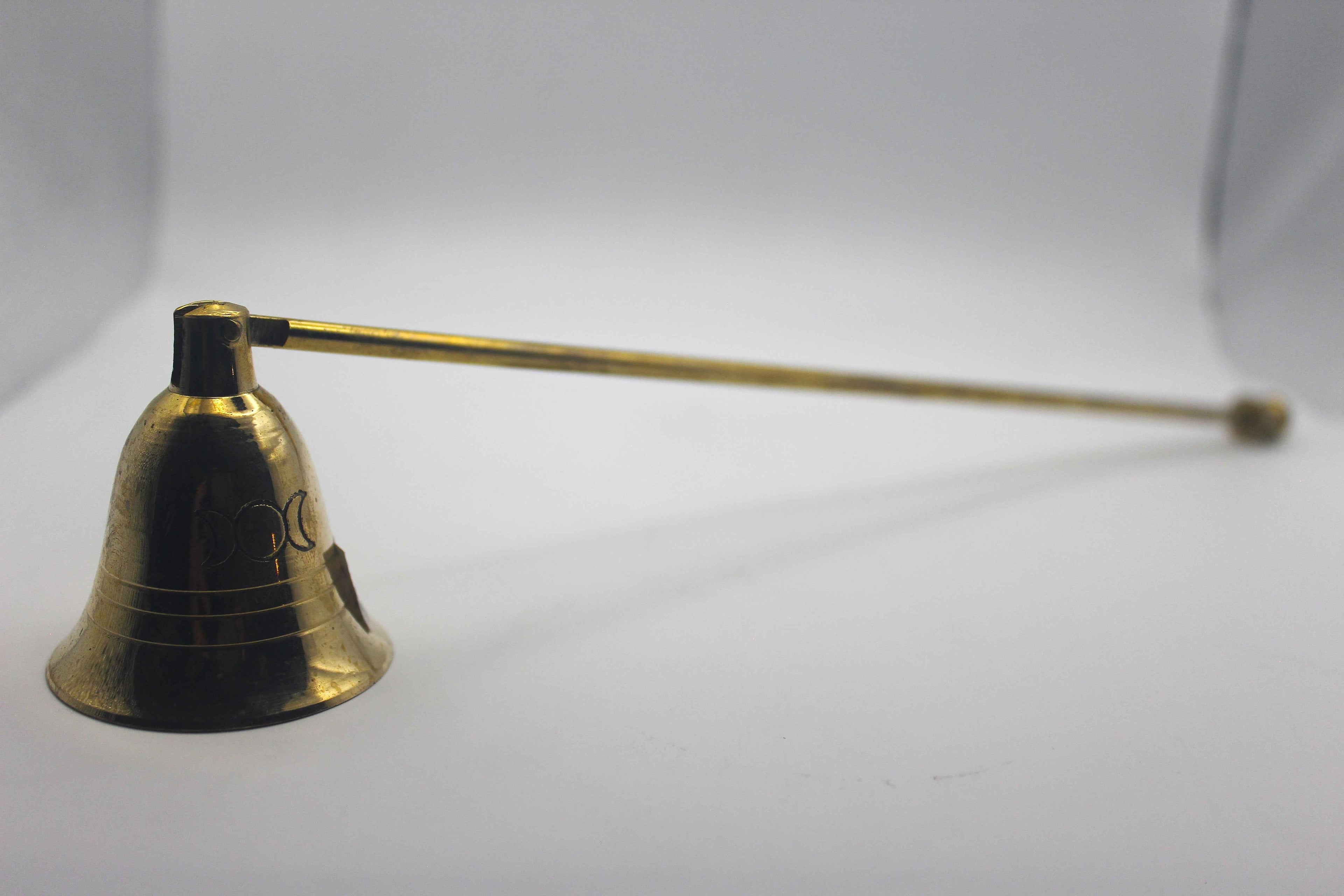 Brass Candle Snuffer – Ritual Flame Tool for Intentional Candle Work | | Wiccan Center