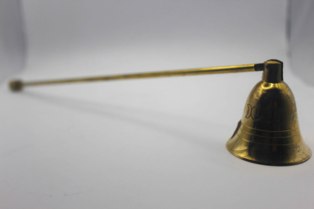 Brass Candle Snuffer – Ritual Flame Tool for Intentional Candle Work | | Wiccan Center
