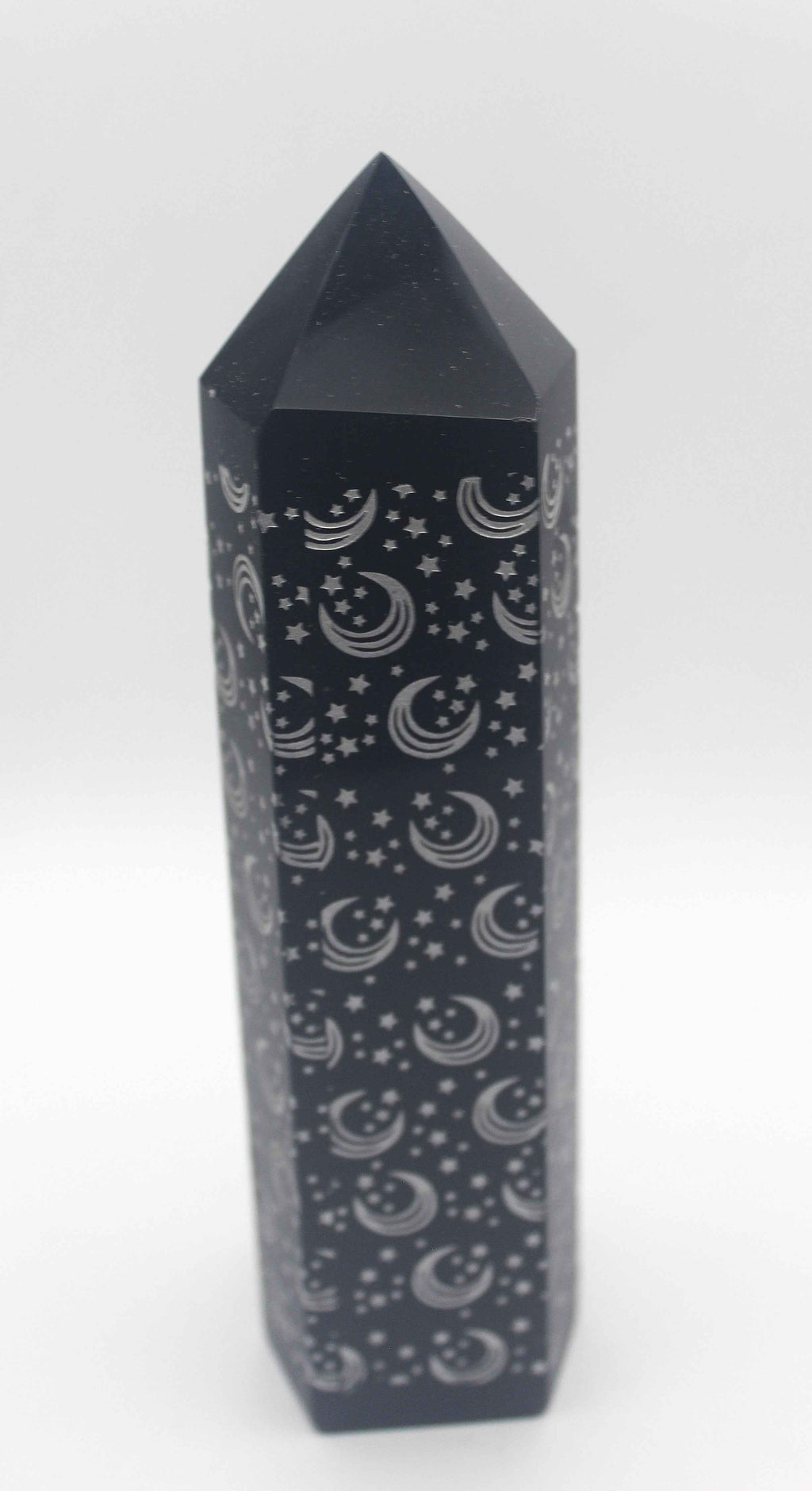 Obsidian Etched Tower | | Wiccan Center