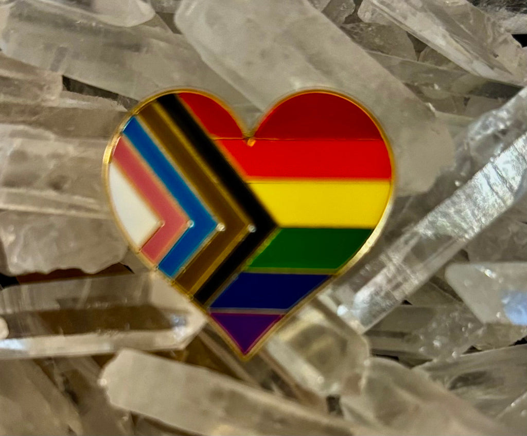 LGBTQ+ Rainbow Pride Flag Enamel Pin – Many Fabulous Styles | | Wiccan Center