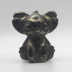 Pyrite Stitch Crystal Carving – Prosperity, Confidence & Motivated Energy | | Wiccan Center