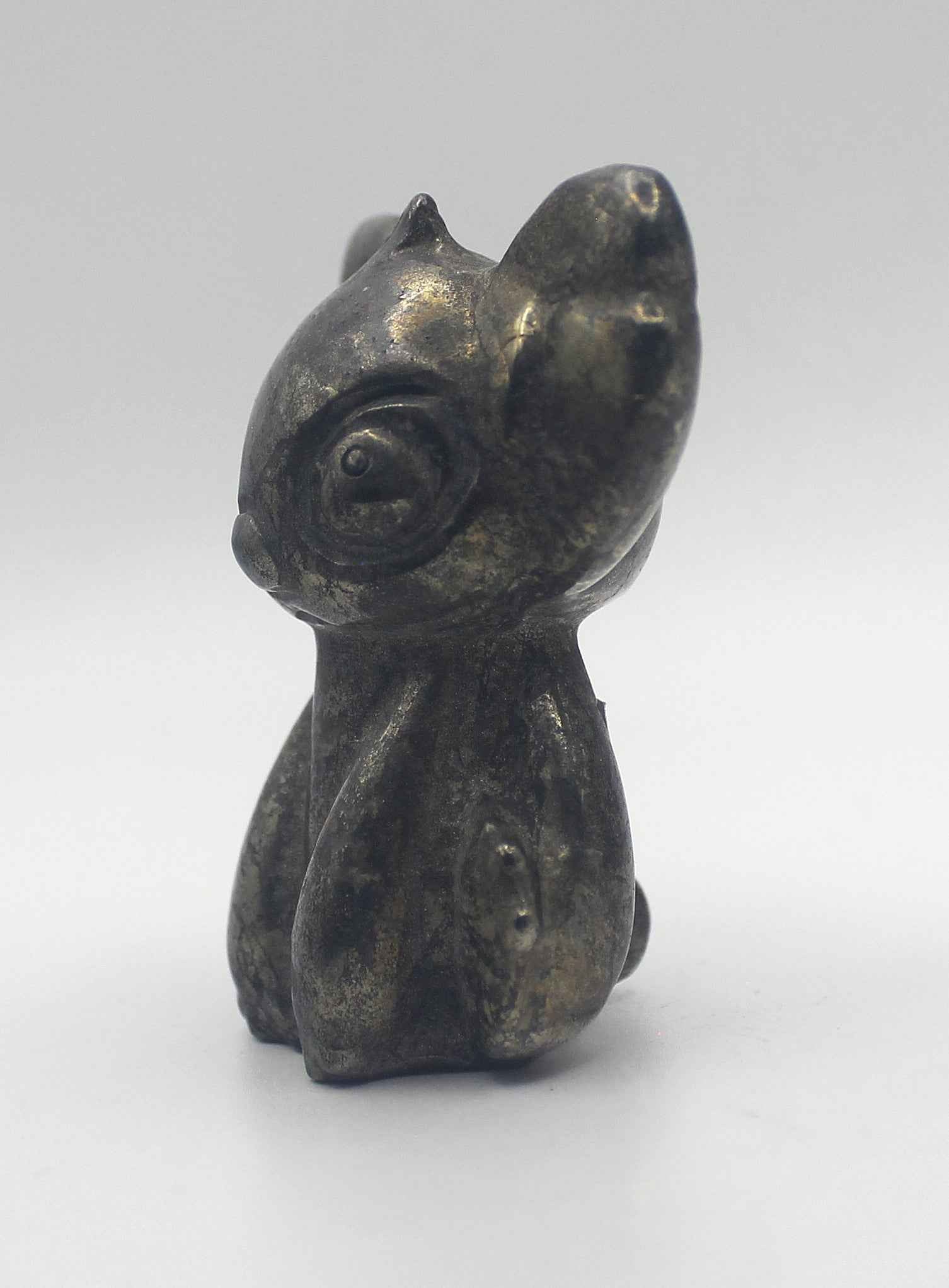 Pyrite Stitch Crystal Carving – Prosperity, Confidence & Motivated Energy | | Wiccan Center