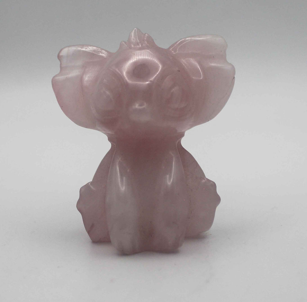 Rose Quartz Stitch Crystal Carving – Heart Healing Companion | | Wiccan Center
