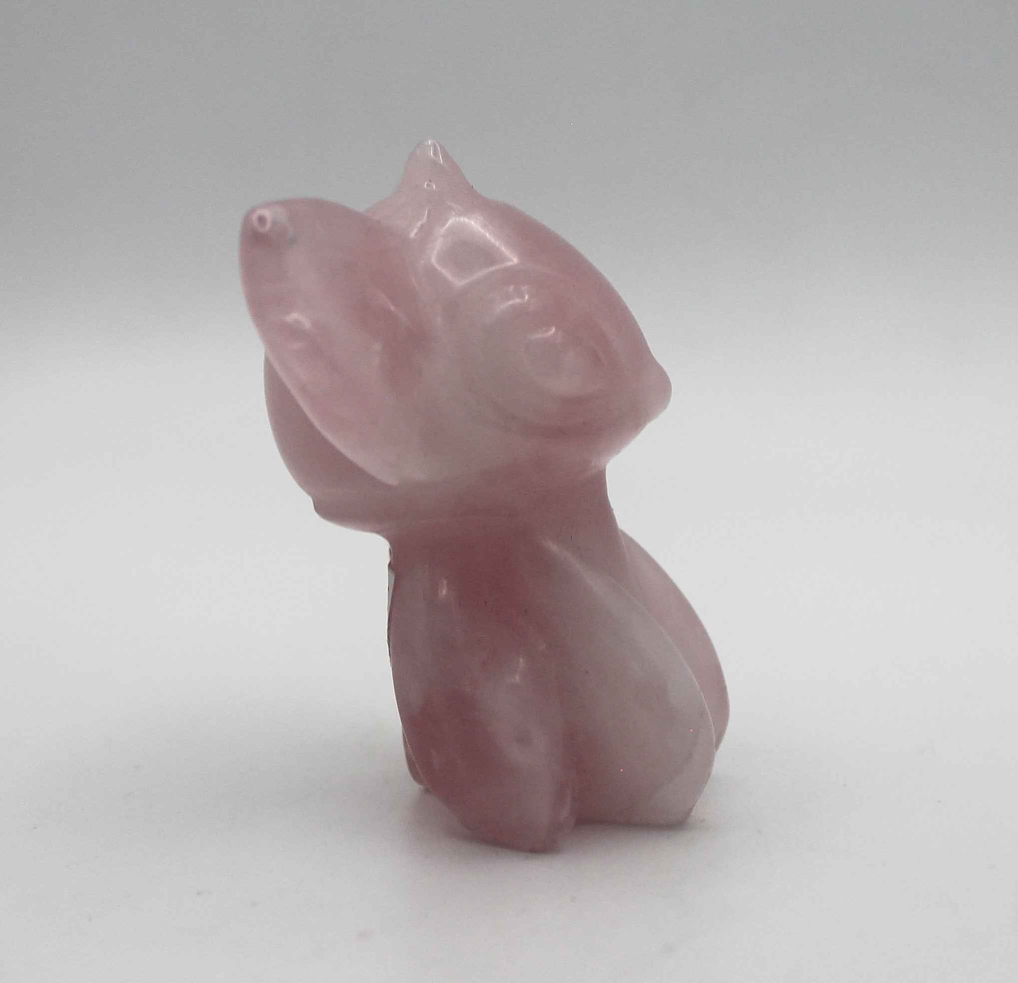 Rose Quartz Stitch Crystal Carving – Heart Healing Companion | | Wiccan Center