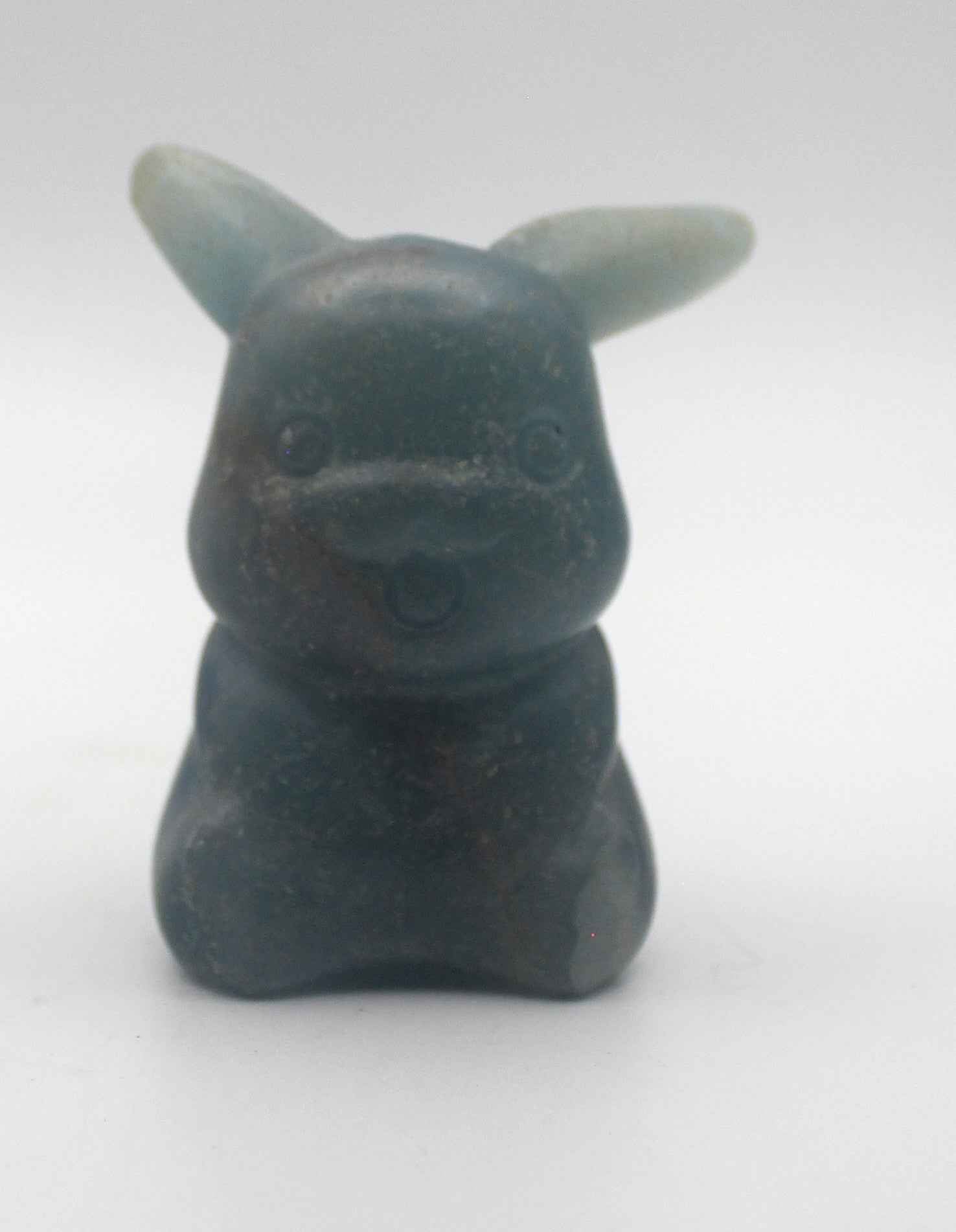 Blue Banded Calcite (Blue Onyx) Pikachu Crystal Carving – Calming & Collectible | | Wiccan Center