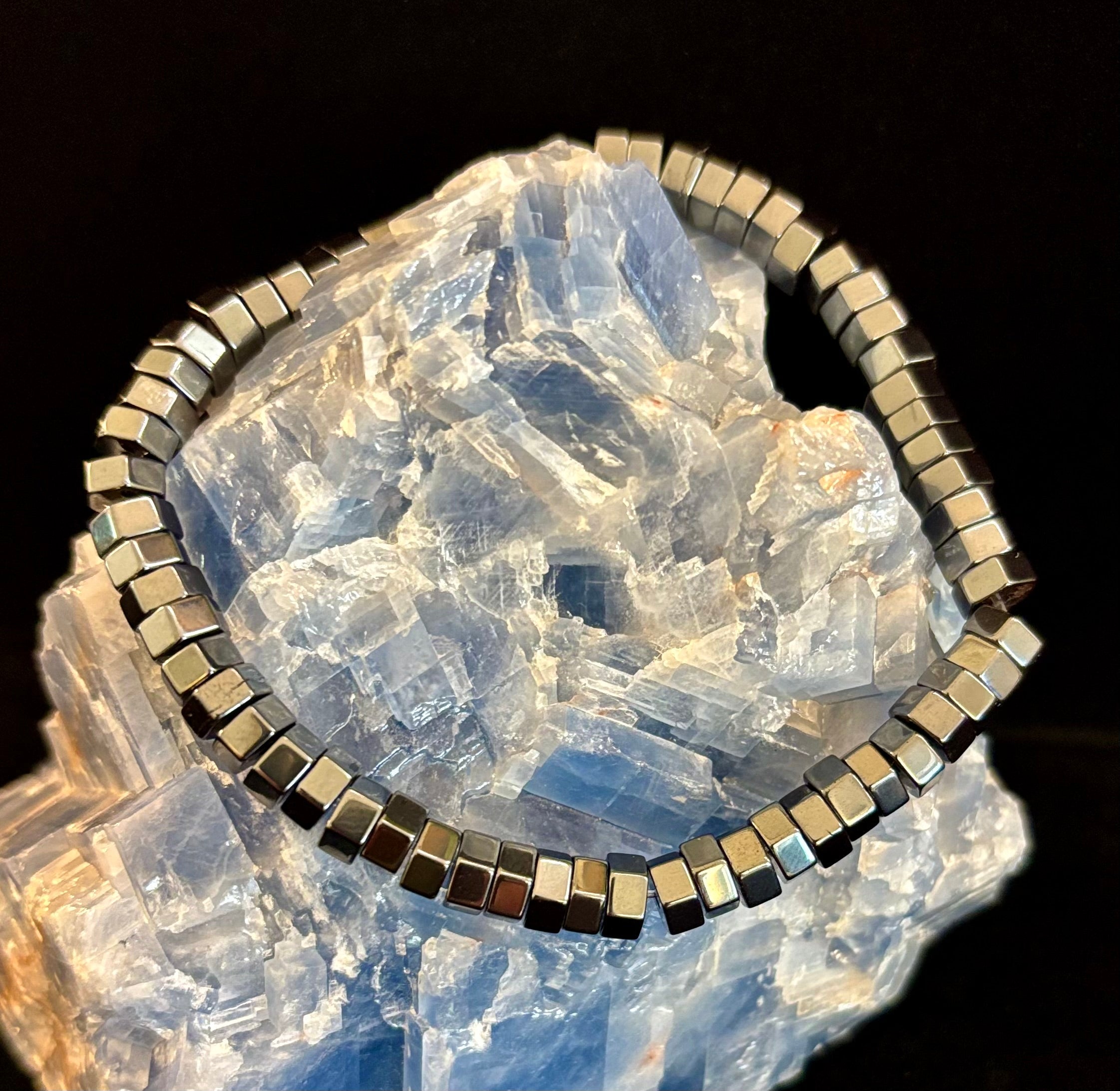 Retro Geometric Beaded Bracelet – Built for Large to Extra Large Wrists | | Wiccan Center