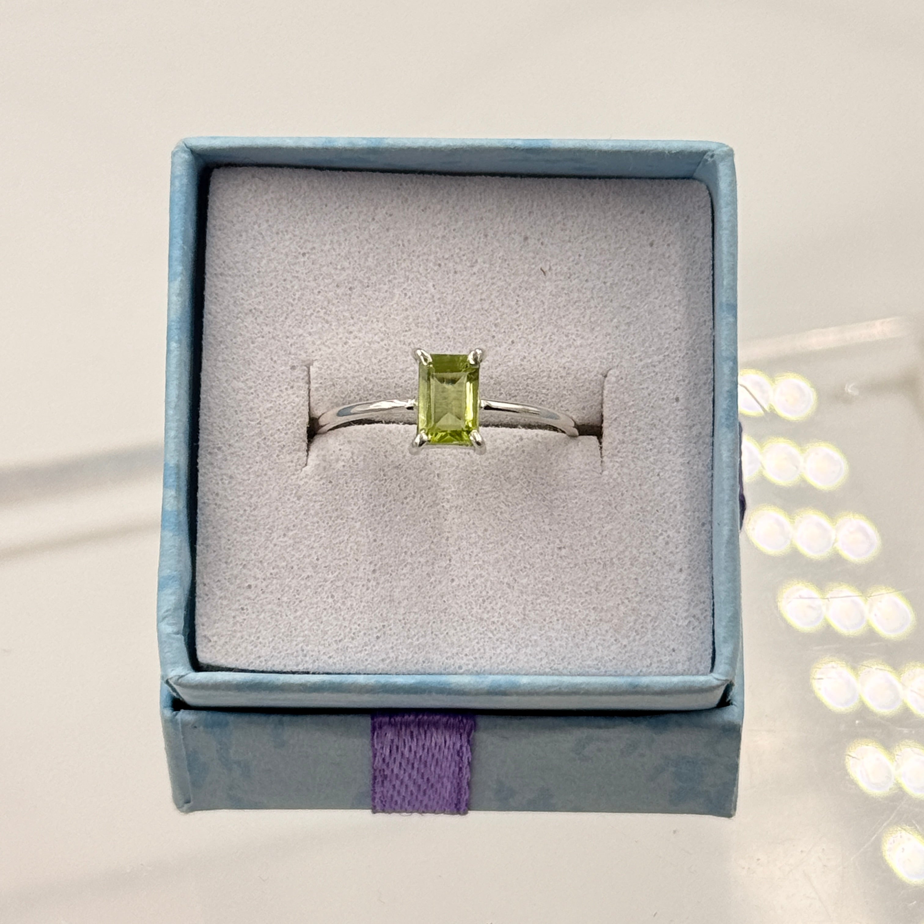 Dainty Peridot Ring | Rings | Wiccan Center