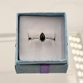 Dainty Black Agate Ring | Rings | Wiccan Center