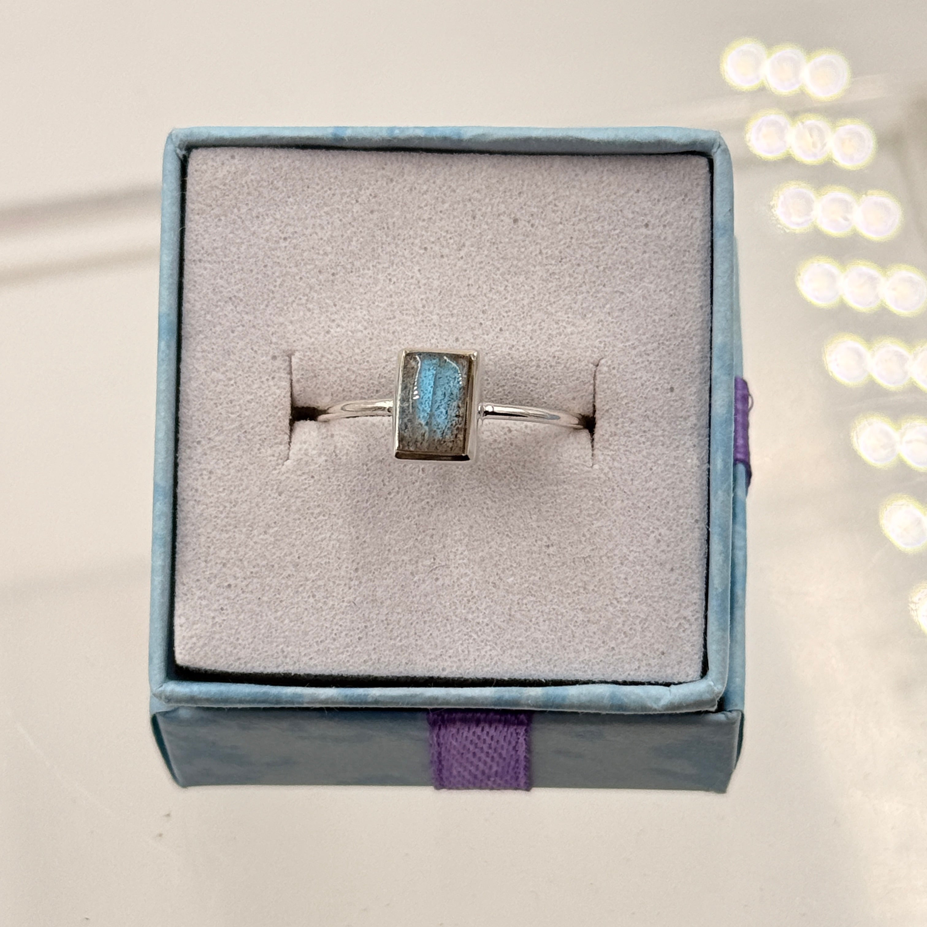 Dainty Labradorite Ring | Rings | Wiccan Center