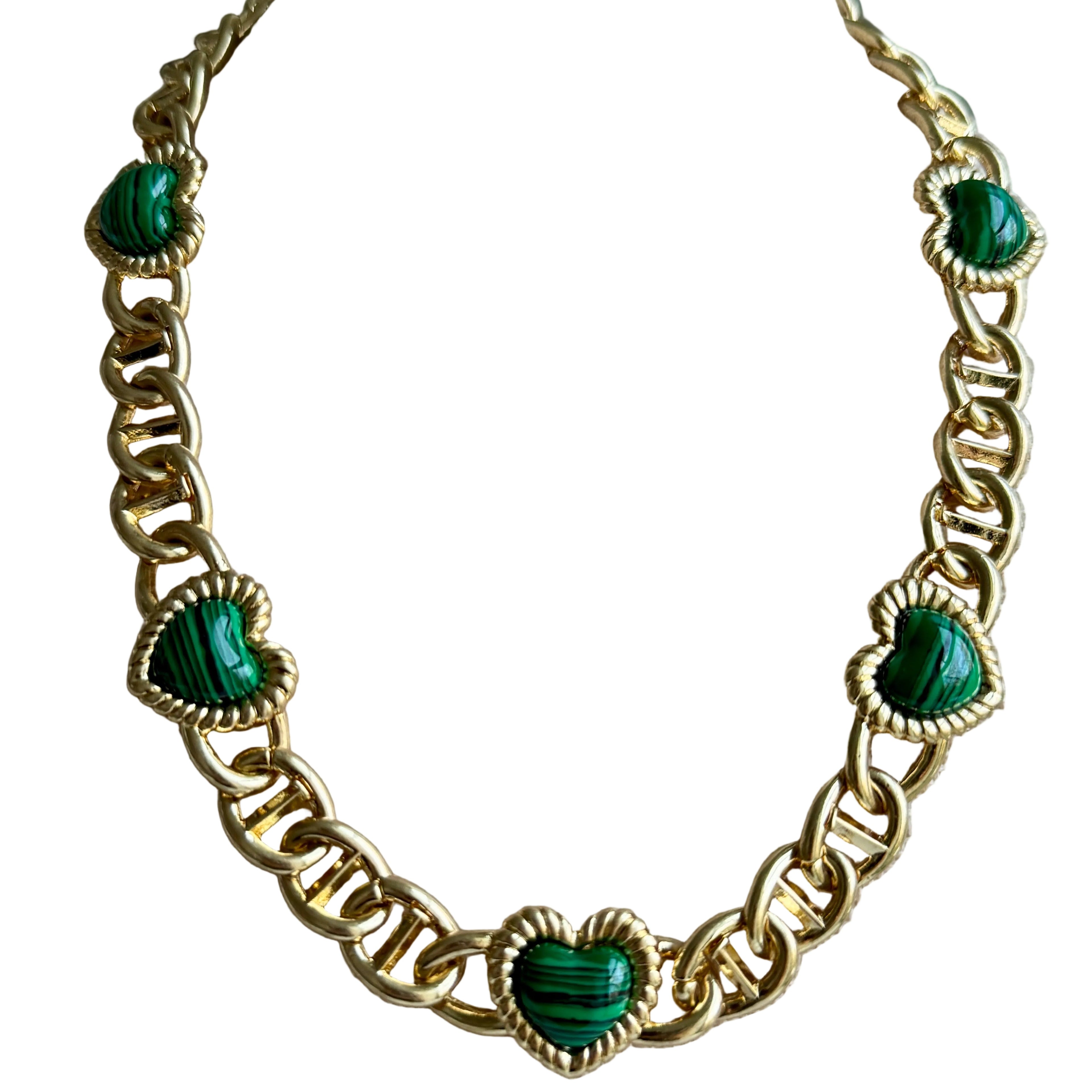 Sloan Heart Necklace Four Colors Available