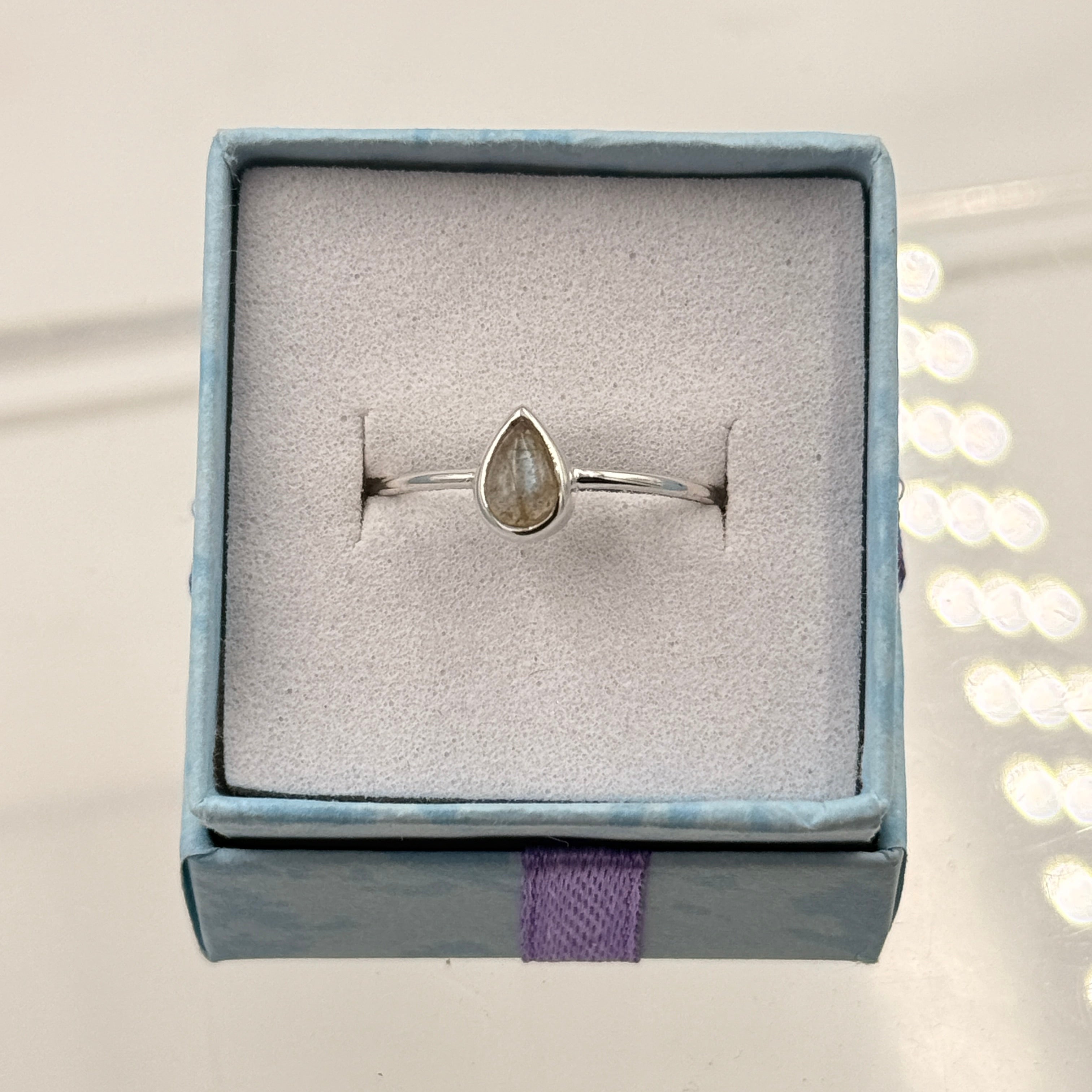 Dainty Labradorite Ring | Rings | Wiccan Center
