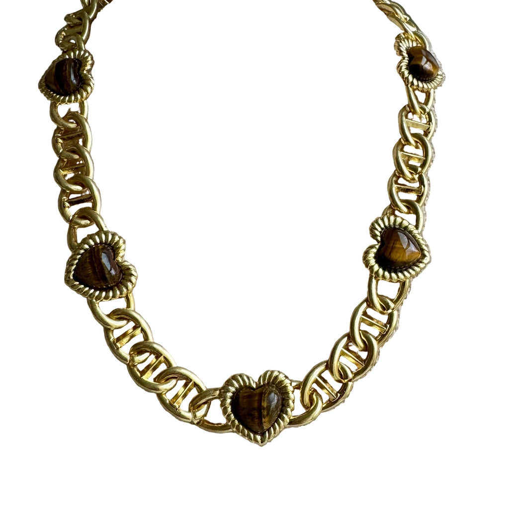 Sloan Heart Necklace Four Colors Available