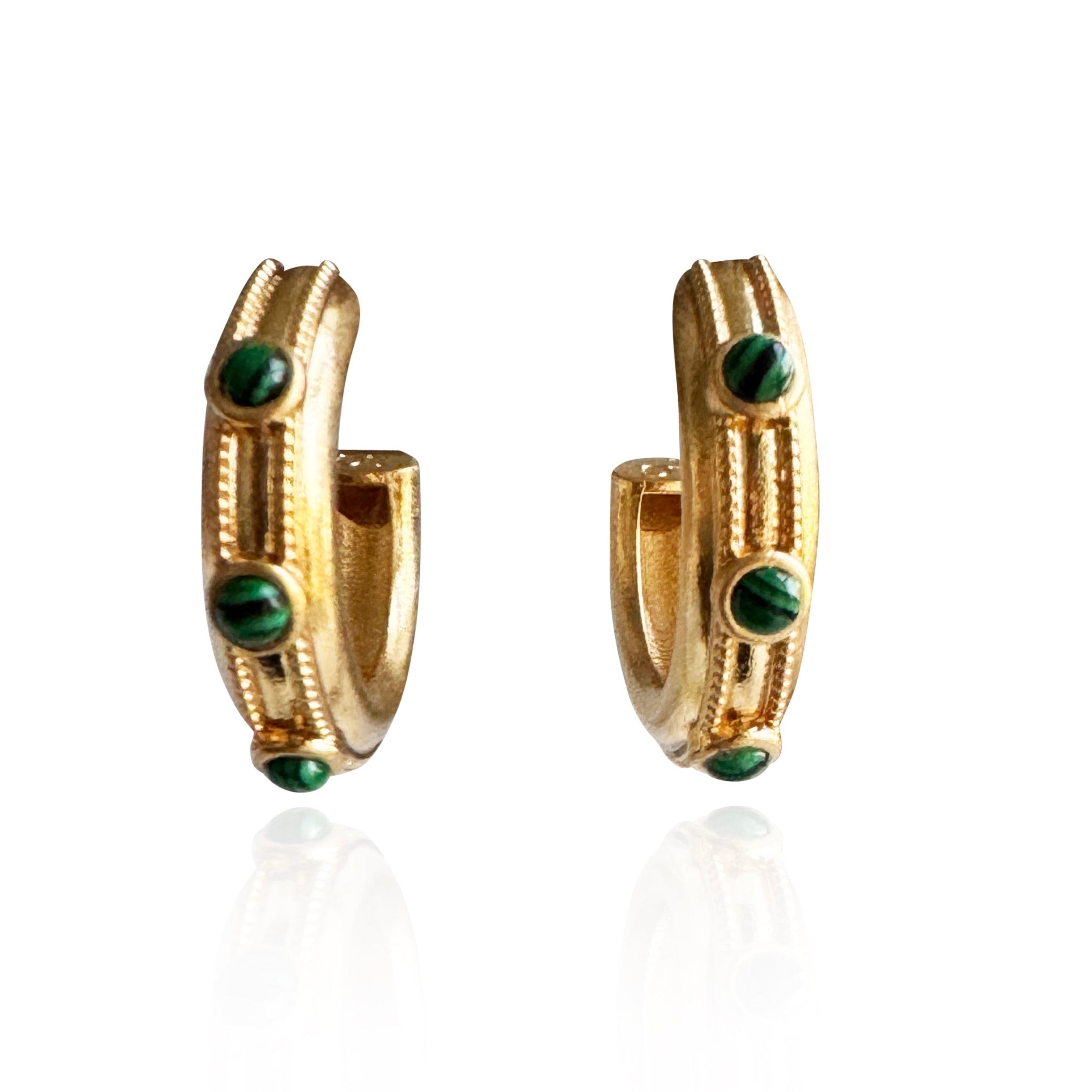 Olivia Gold Hoop Earring
