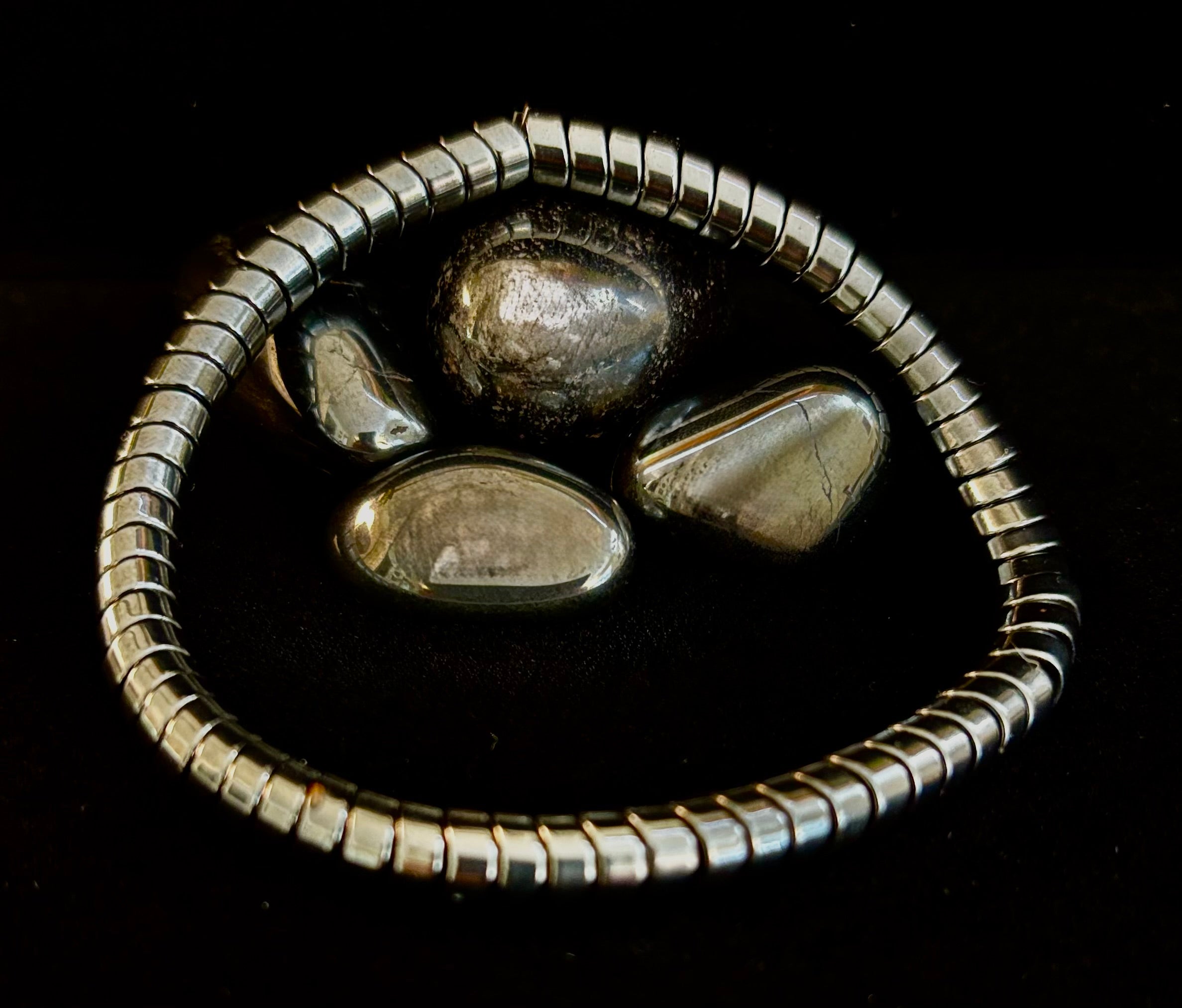 🐍 Snake Bone Style Bracelet – Bold & Modern Power Piece | | Wiccan Center