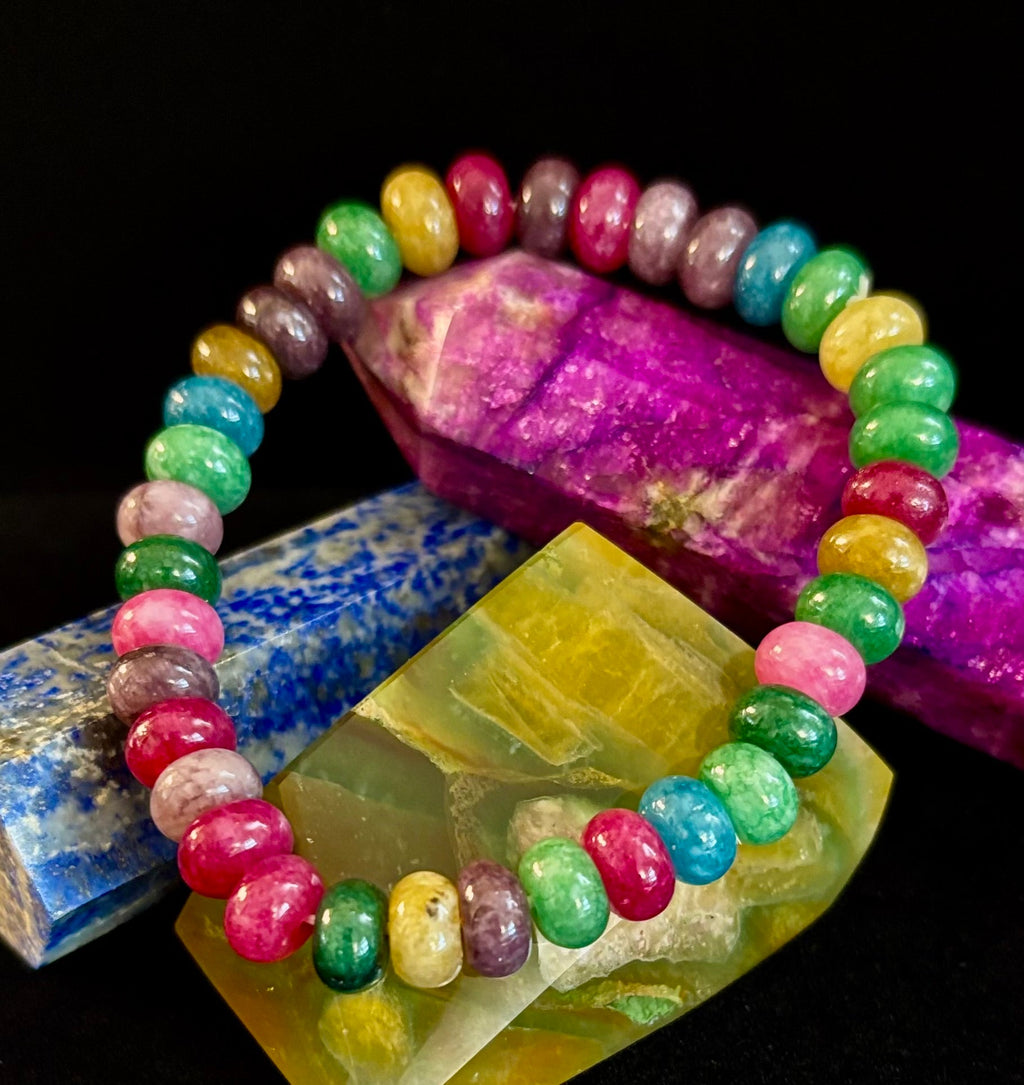 Multi-Color Tourmaline Wish Bracelet | | Wiccan Center